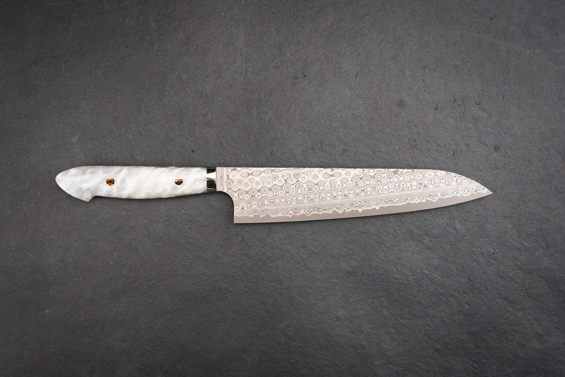 Premium Nigara SG2 Damascus Gyuto Knife 240mm - High-Performance Japanese Chef Knife for Professional Cooking & Home Kitchen Use
