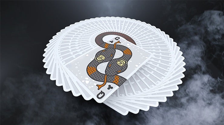 The Serpent (White) - Premium Fashion Accessory for Parties, Cosplay & Halloween Costumes