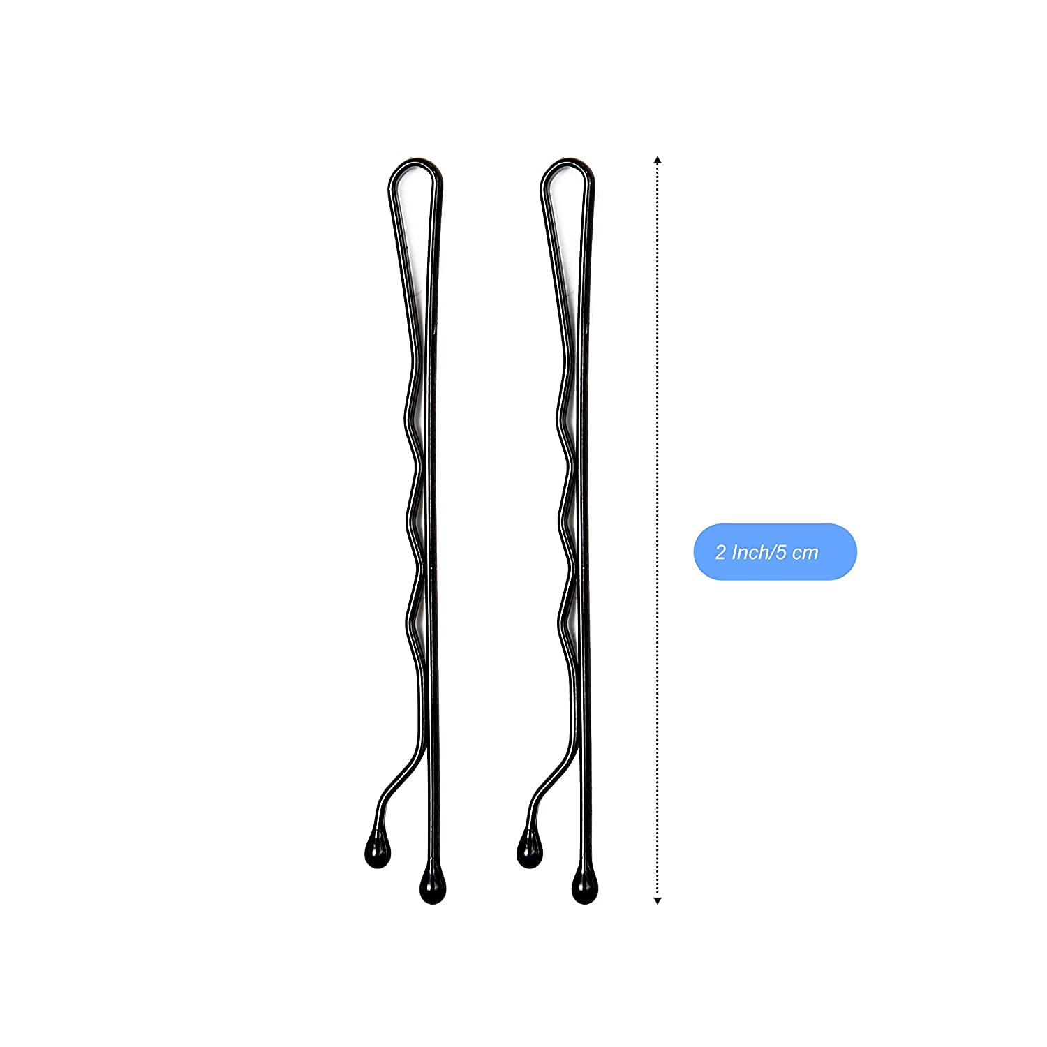 Shidara 30Pcs Hair Bobby Pins & 20Pcs Hair Ties - Black Hair Clips for Women, Girls, Kids | Multi-Style Hair Accessories Set | Perfect for School, Work, Parties & Everyday Styling