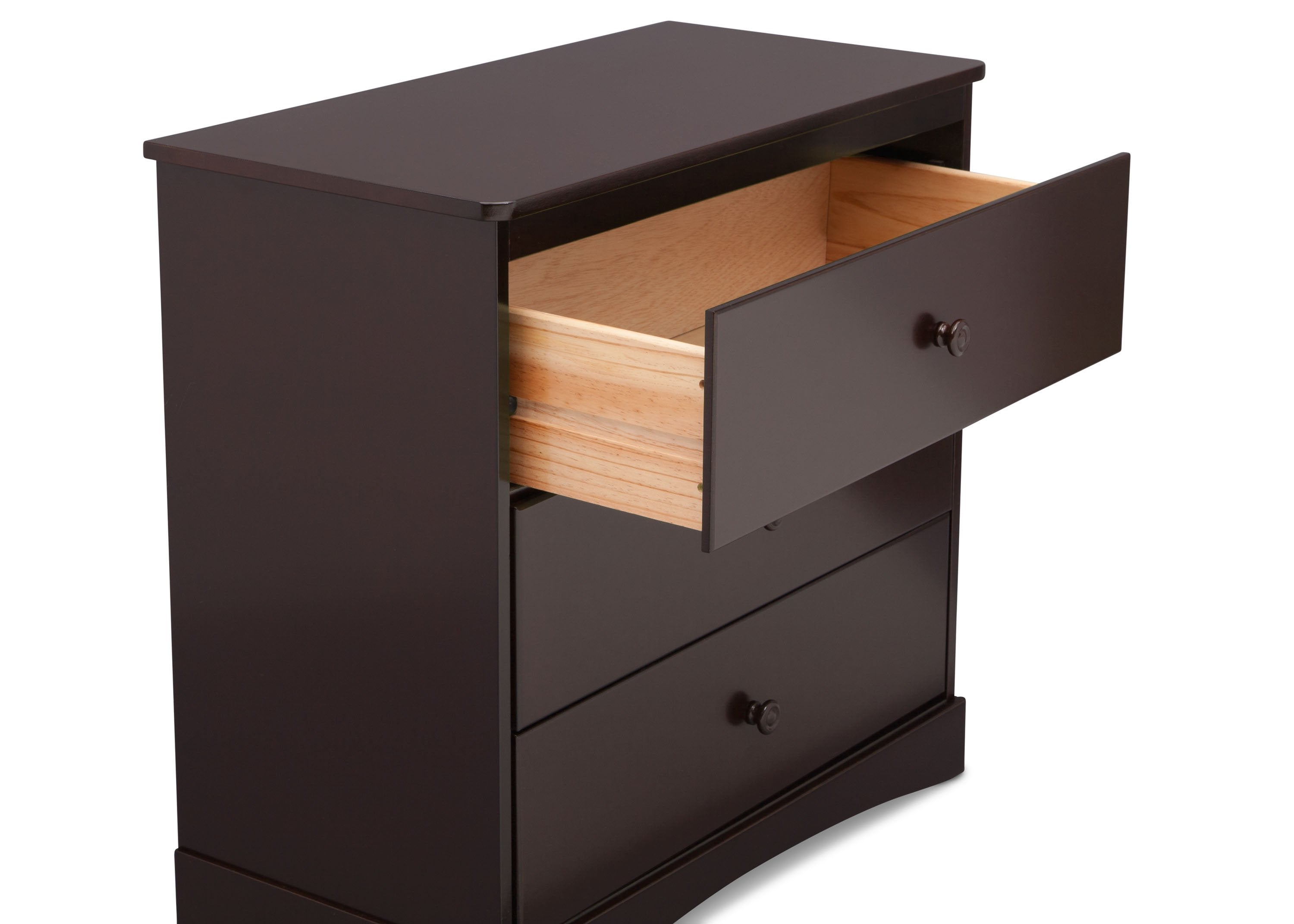 Sutton 3-Drawer Baby Dresser with Changing Table Top - Nursery Storage Solution for Diapers, Clothes & Essentials