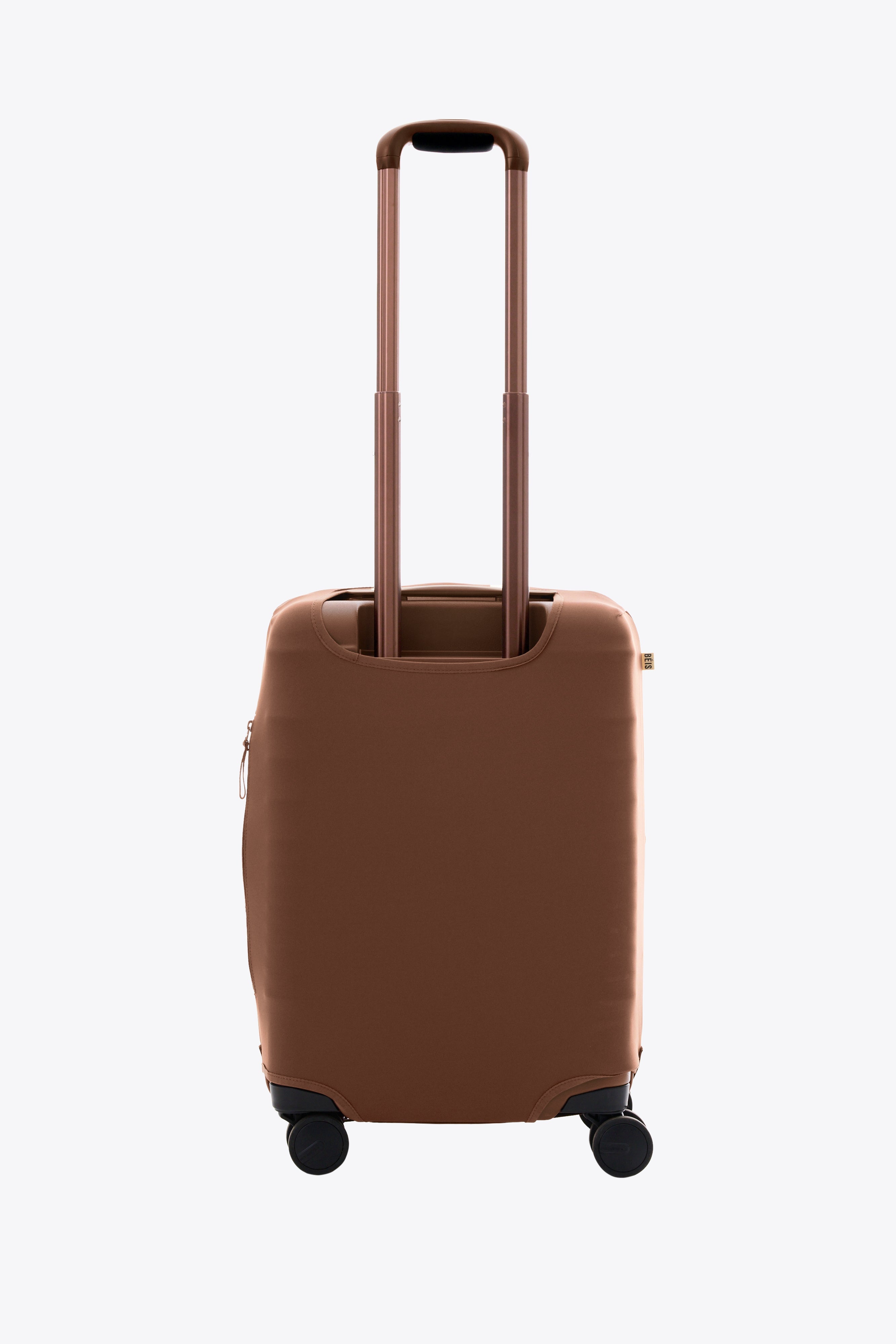 Durable Maple Wood Carry On Luggage Cover - Waterproof & Scratch Resistant Suitcase Protector for Travel, Airplane, and Business Trips