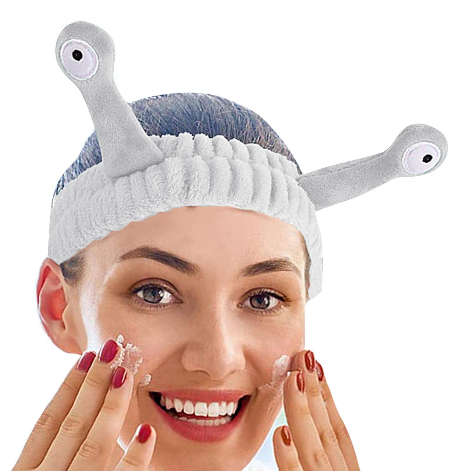 Ultra Absorbent Face Wash Headband for Women & Girls - Soft Plush Skincare Hair Band, Makeup Turban & Bandana - Perfect for Washing Face, Applying Skincare & Makeup