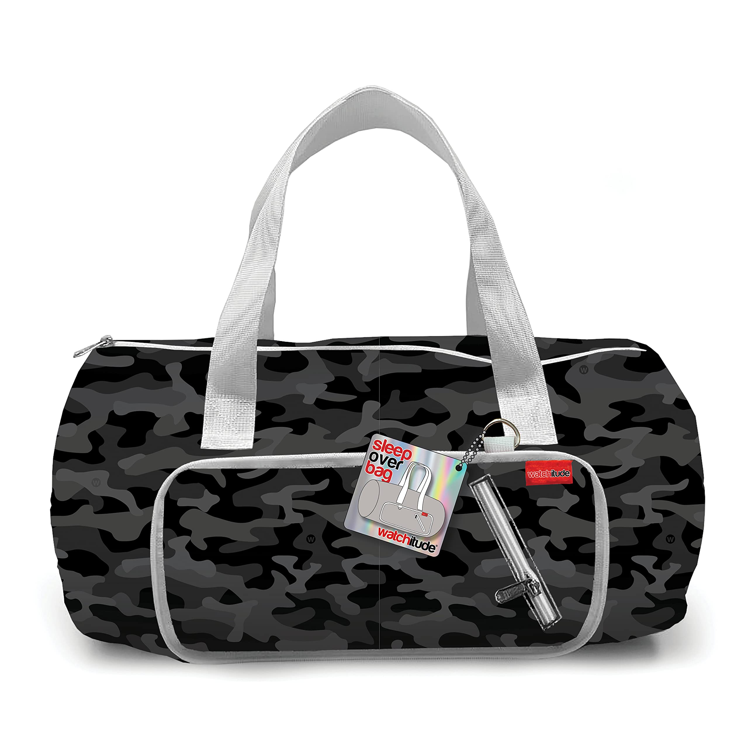 **Kids Travel Duffle Bags - Lightweight Ripstop Nylon Sleepover & Camping Bag with YKK Zippers | Built-in Stuff Sack for Clothes & Gear | Perfect for Sleepovers, School Trips & Outdoor Adventures**