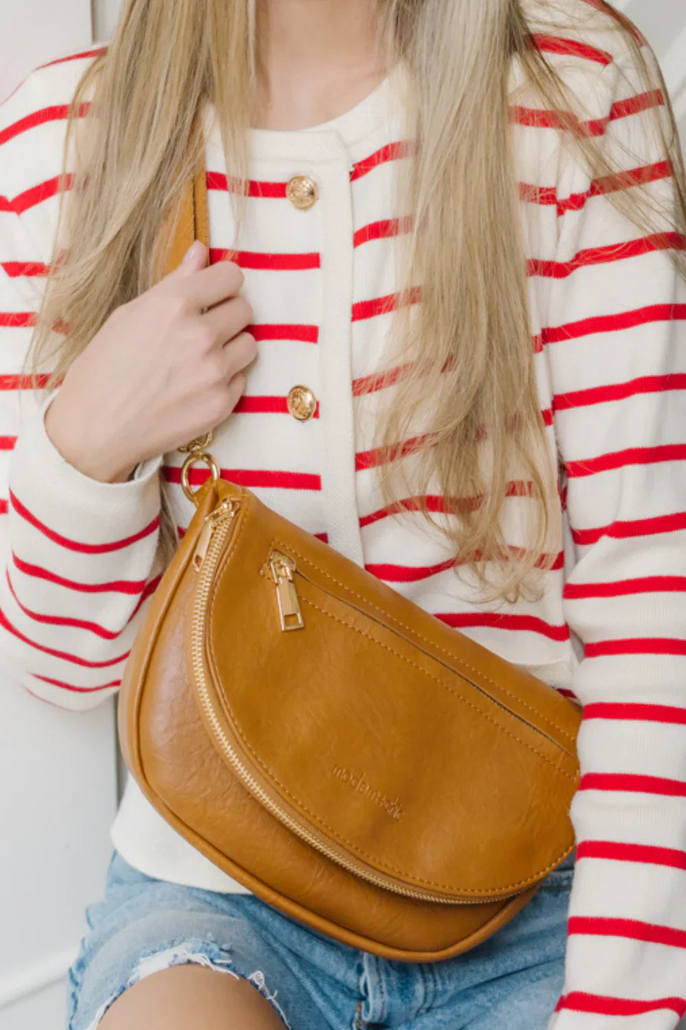 Holly Foldover Crossbody Bag for Women - Stylish Leather Shoulder Purse with Adjustable Strap, Perfect for Travel, Work & Everyday Use