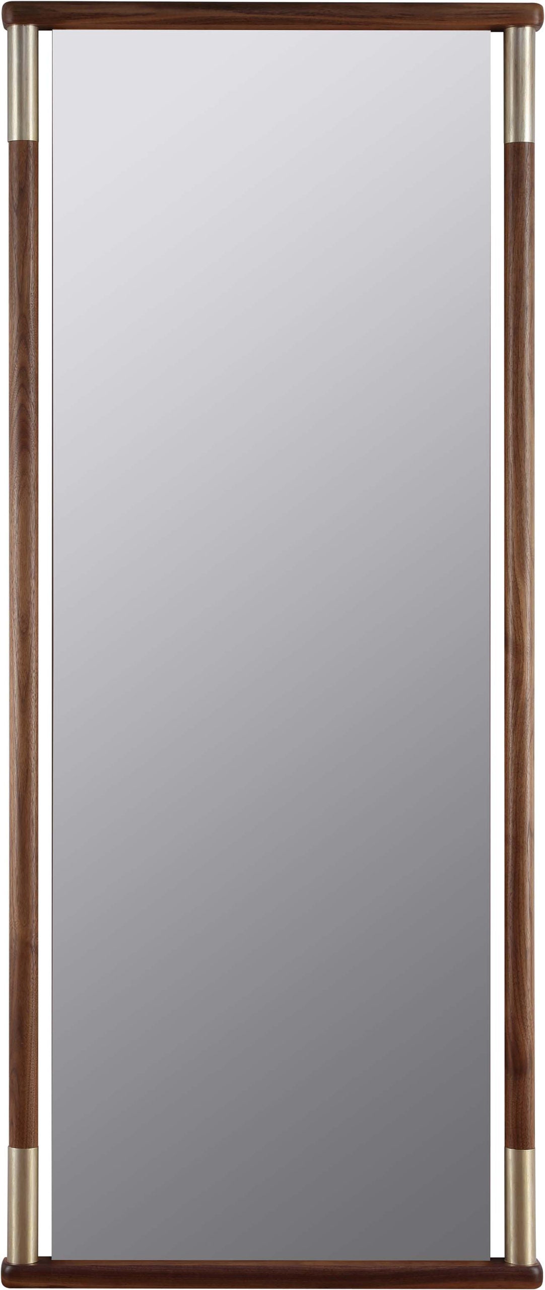 Walnut Grove Full Length Floor Mirror - Elegant Freestanding Standing Mirror for Bedroom, Living Room & Entryway - Modern Home Decor & Vanity Mirror (60