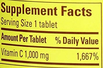 Nature Made Vitamin C 1000mg Tablets - 300 Count (Pack of 3) | Immune Support, Antioxidant Boost | Daily Supplement for Adults & Kids - Perfect for Cold Season & Wellness Routine