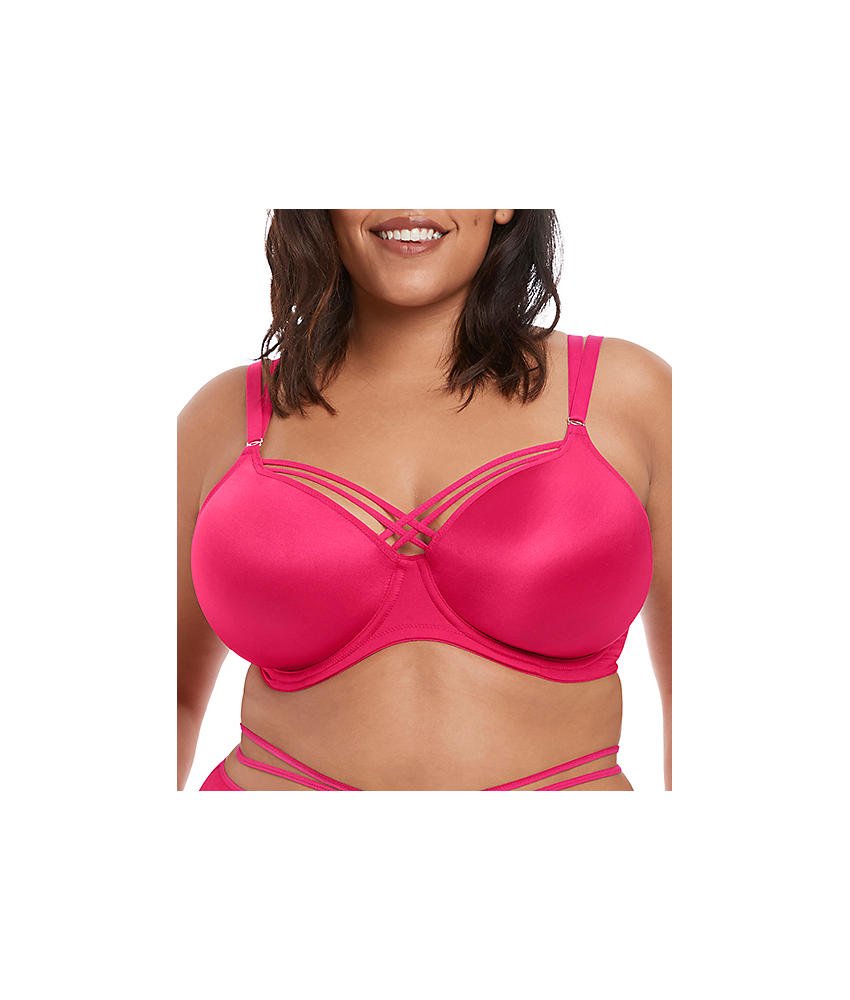 Elomi Women's Plus Size Bijou Flirt Underwire Banded Molded Cage Bra - Comfortable Support for Full-Figured Women | Perfect for Everyday Wear & Special Occasions