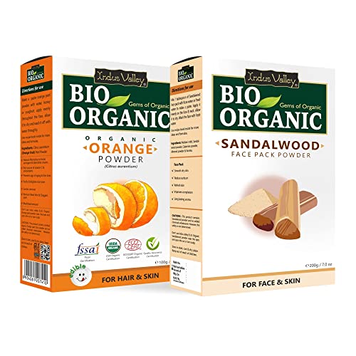 Sandalwood + Orange Peel Powder