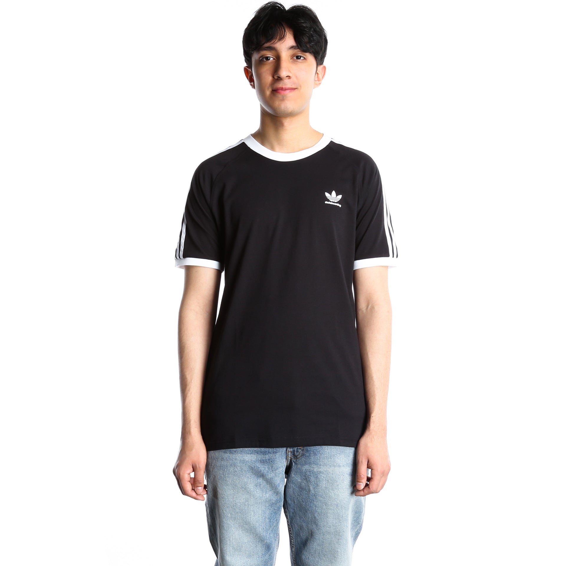 Adidas Men's California 2.0 T-Shirt - Black | Comfortable Casual Wear for Gym, Running & Everyday Outfits