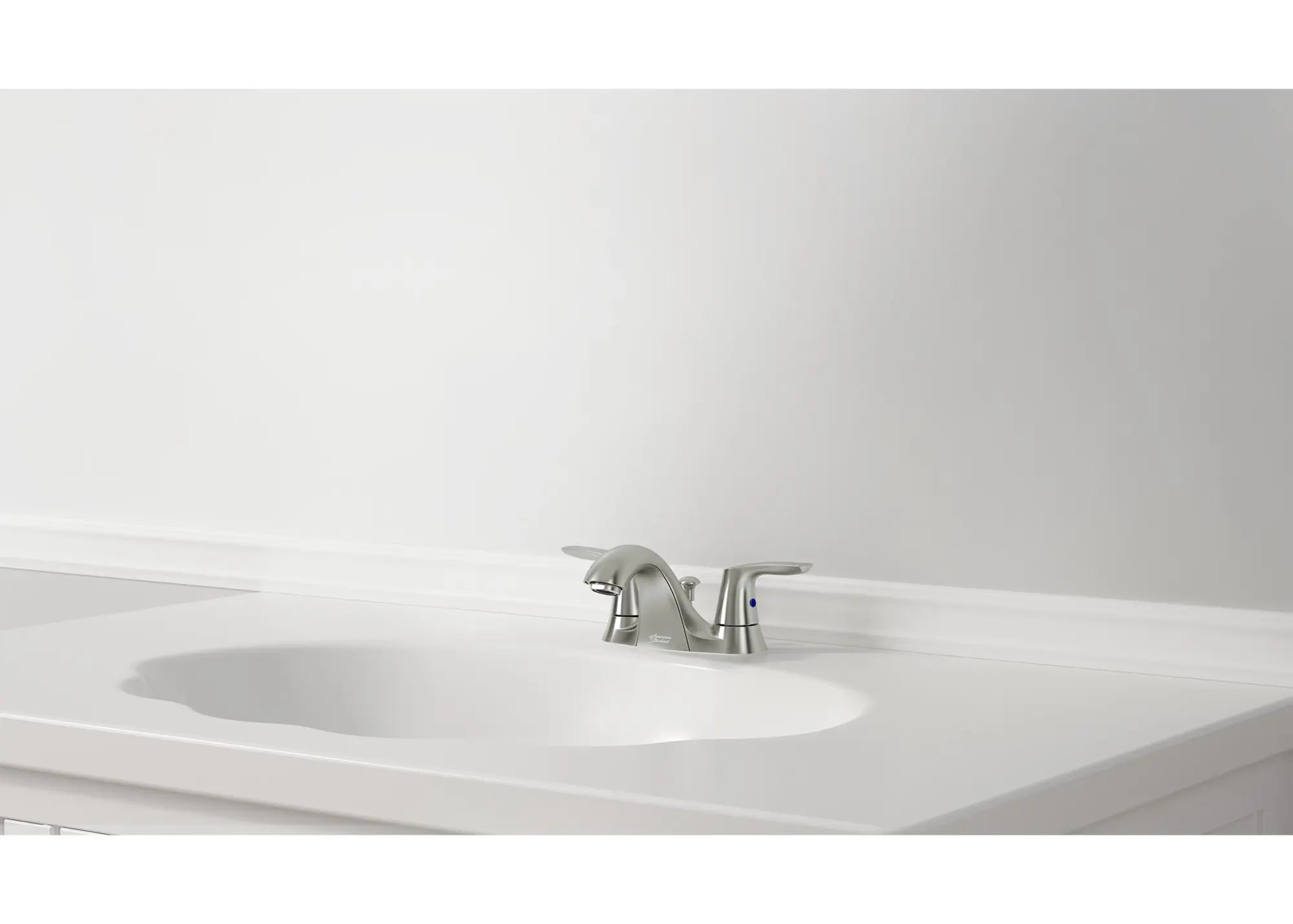 Bedminster® 4 Inch Centerset 2 Handle Bathroom Faucet - 1.2 GPM/4.5 LPM Water-Saving Design with Lever Handles - Perfect for Vanities, Guest Bathrooms & Powder Rooms