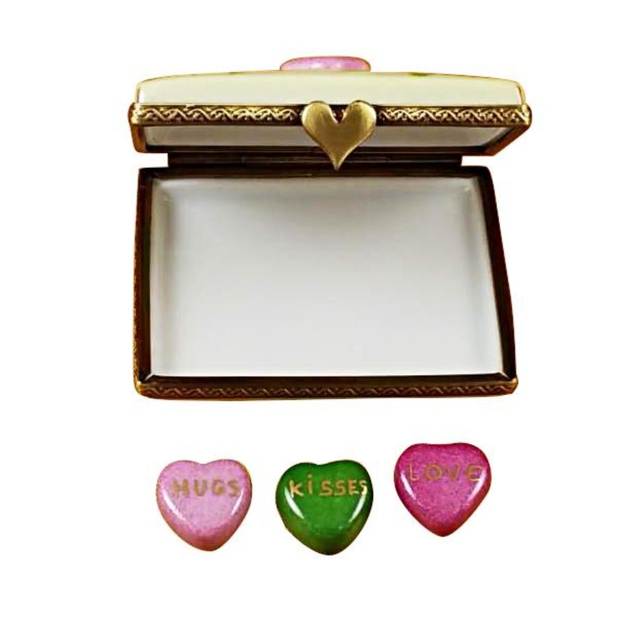 Valentine's Day Envelope - Elegant Limoges Box for Love Letters & Gifts | Perfect for Romantic Surprises, Wedding Proposals & Anniversary Presents