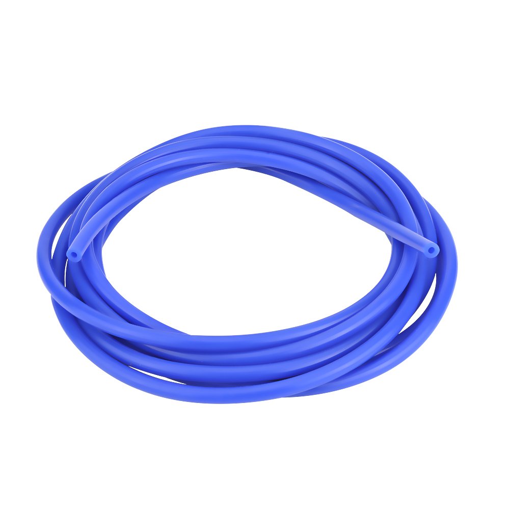 EBTOOLS 4mm x 5M Silicone Vacuum Hose for Cars - Universal Automotive Replacement Vacuum Tube (Blue) - Perfect for Engine Repair, HVAC Systems & DIY Auto Maintenance