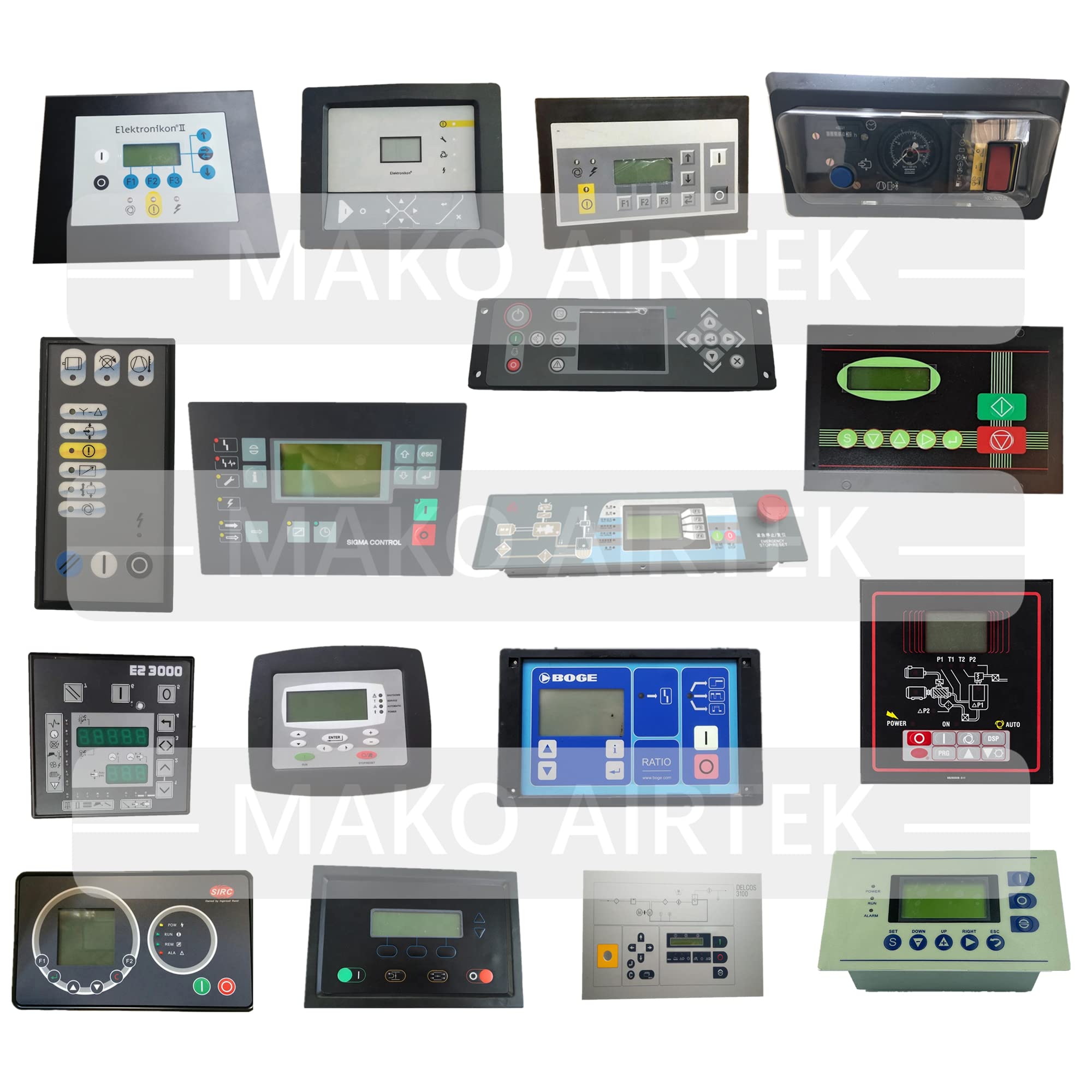 Ingersoll Rand Air Compressor Controller Panel 39836846 with LCD Display - Replacement Part for Industrial Air Compressors, Workshop & Garage Use