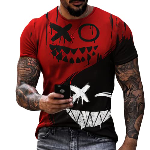 Men's Muscle Fit Short Sleeve Graphic T-Shirt - Gym Workout & Casual Wear - Personalized Fitness Apparel for Running, Training & Street Style