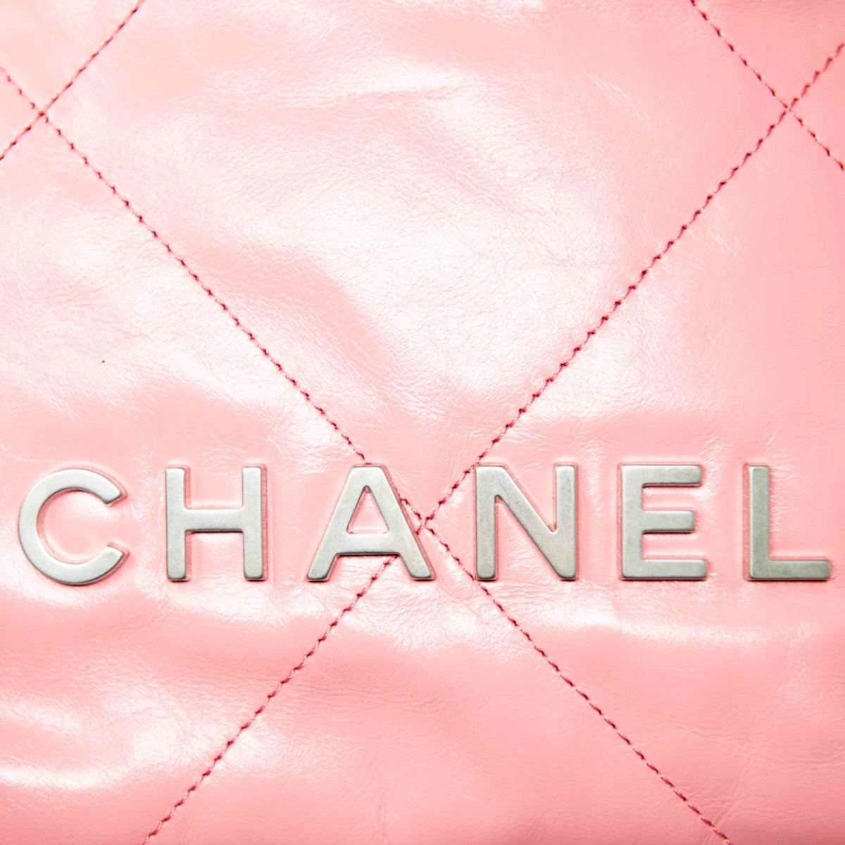 Chanel Pink Mini 22 Hobo Bag - Luxury Designer Shoulder Bag for Women | Perfect for Date Night, Parties & Everyday Use