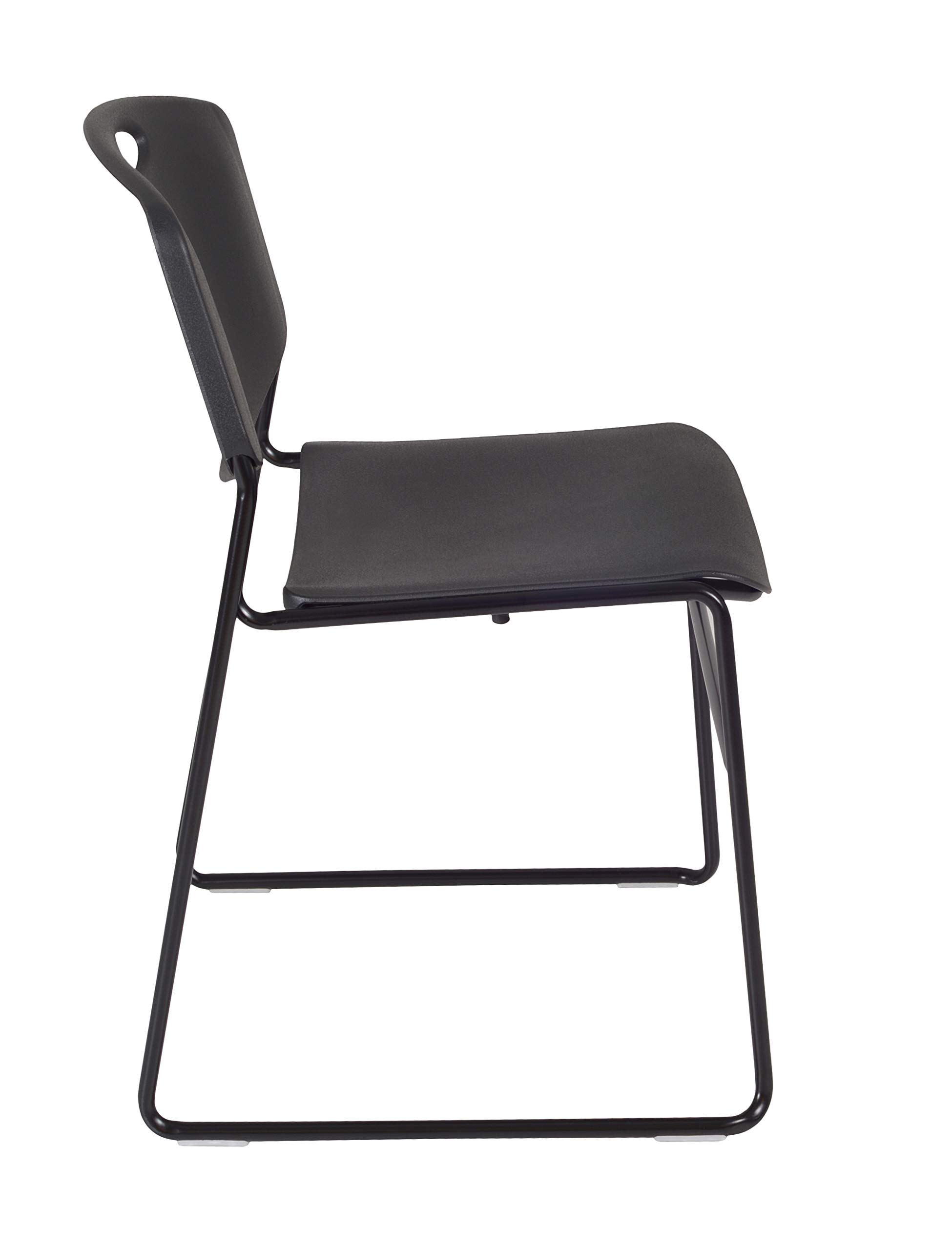 Regency Kee Adjustable Height Classroom Table Set with 2 Zeng Chairs - 48x24 Inches Mahogany/Black - Perfect for Schools, Home Offices & Study Rooms