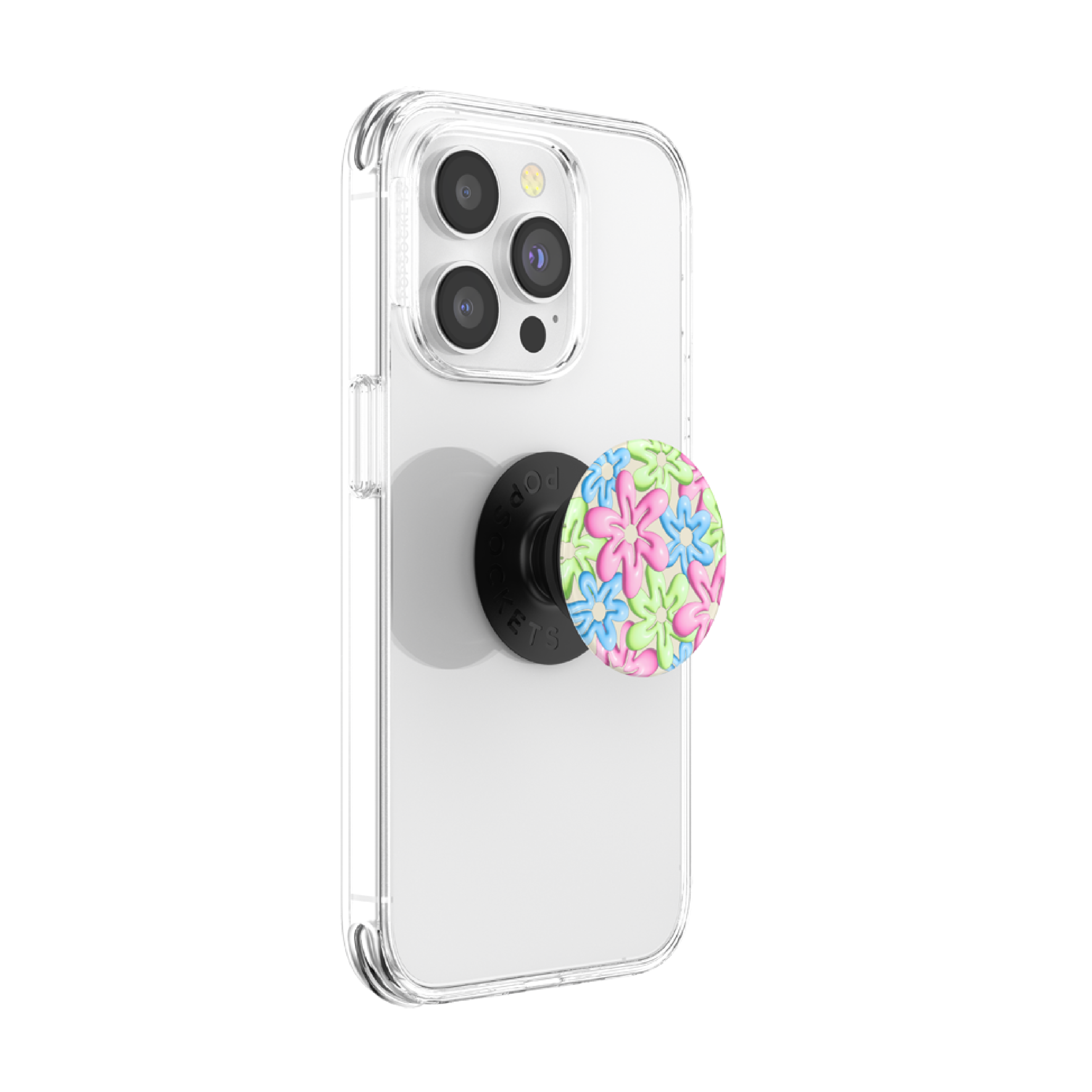 Bubble Fields BK PopGrip - Swappable Phone Grip & Stand for iPhone, Samsung & Smartphones | Perfect for Gaming, Selfies & Daily Use