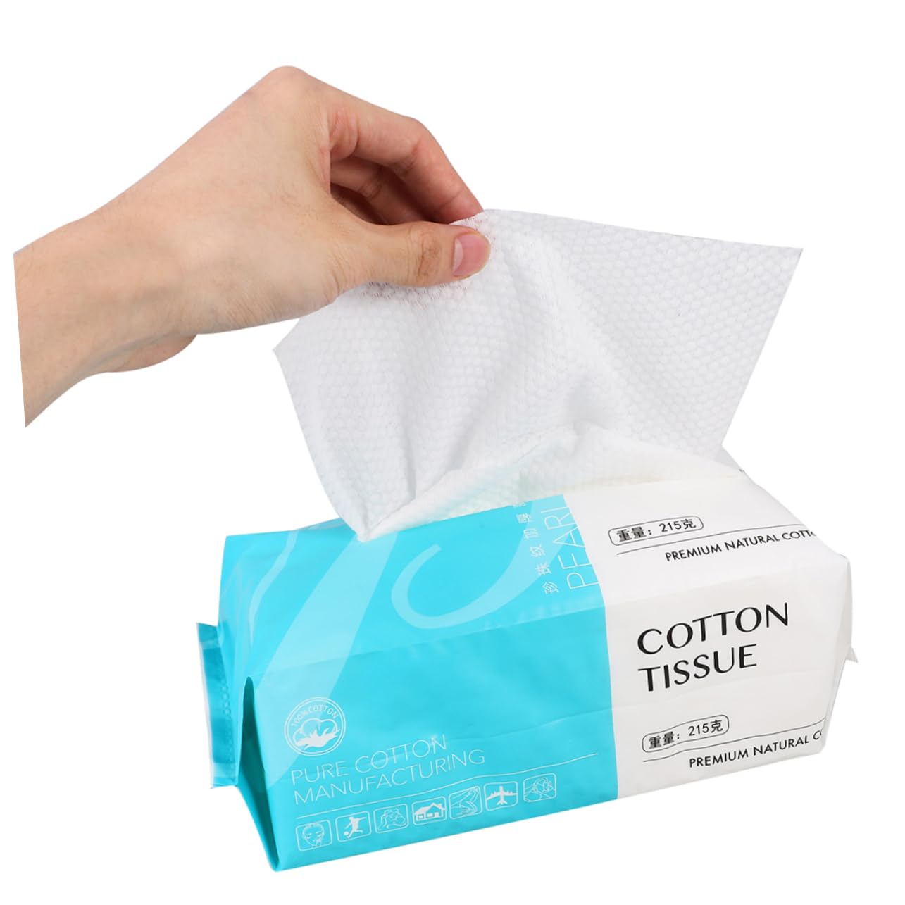 2 Pack Soft Cotton Facial Cleansing Towels - Gentle Washcloths for Face Toner, Makeup Removal & Skincare - Hypoallergenic & Absorbent White Face Towels for Daily Beauty Routine & Spa Days