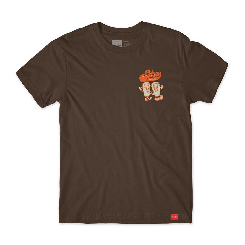 Chocolate Salsa Short Sleeve T-Shirt for Men & Women - Soft Cotton Brown Tee - Perfect for Casual Wear, Street Style & Summer Outfits