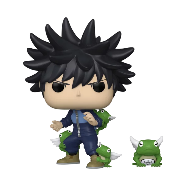 Jujutsu Kaisen Megumi Fushiguro Winged Toads Figure - Barnes & Noble Exclusive #1119 Collectible Anime Statue - Perfect for Anime Fans, Home Decor & Gift Giving