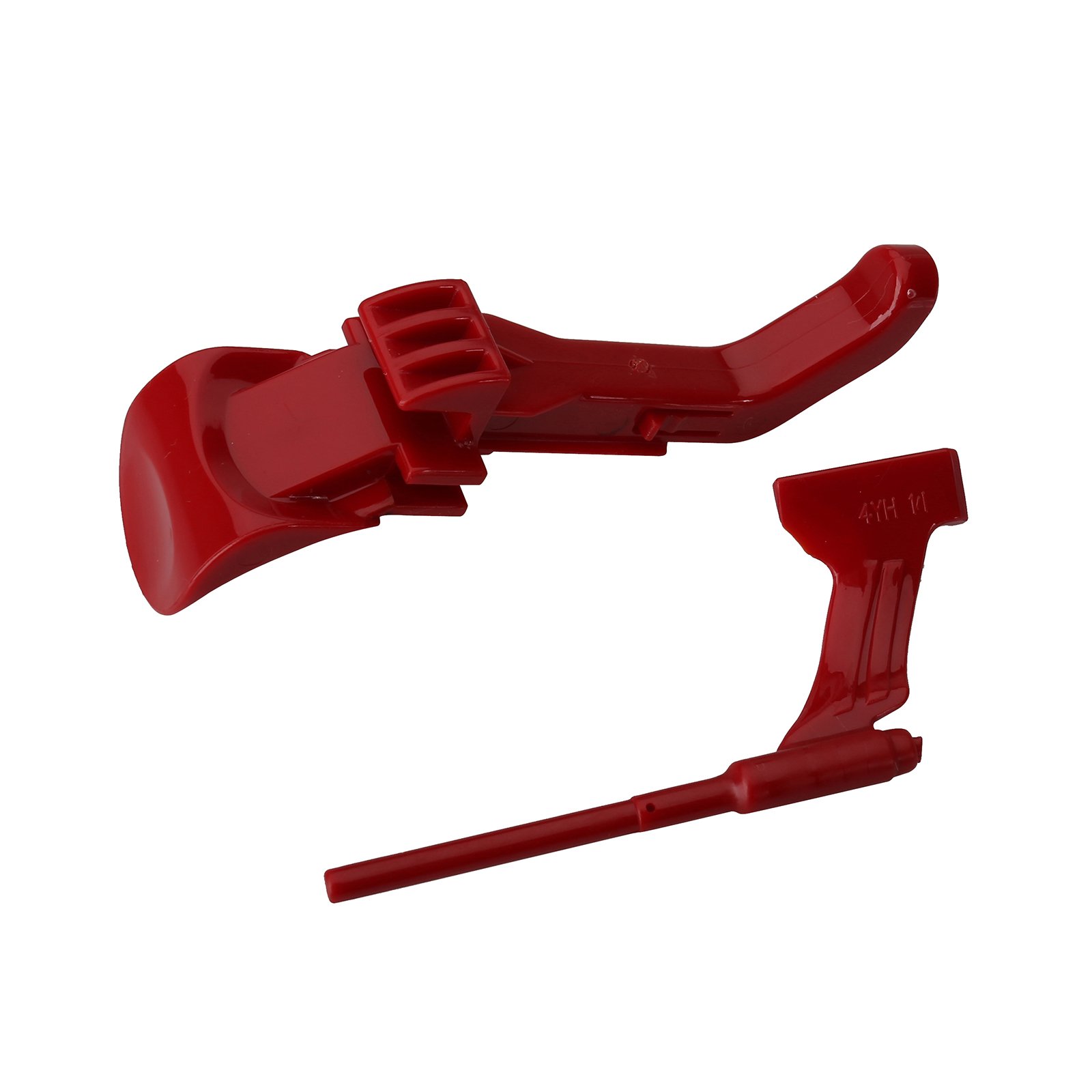 Dyson DC41 & DC43 Vacuum Cleaner Replacement Cyclone Assembly with Red Canister - Button Release Catch Clips - Compatible Parts for Home Cleaning & Pet Hair Removal