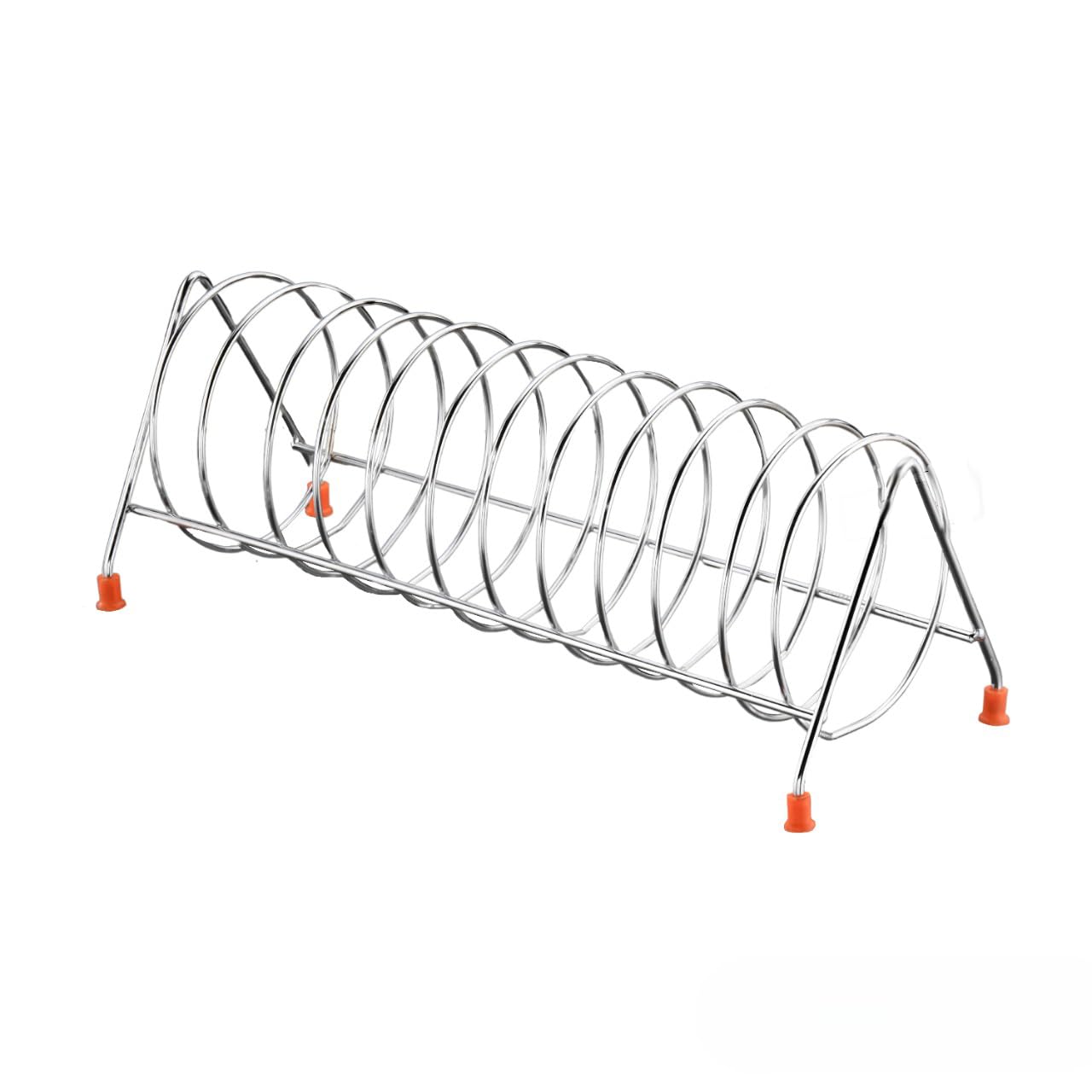 GRIDKITCHEN ™ Stainless Steel Plate Rack Stand | Thali Rack | Dish Drying Rack | Kitchen Organizer with Lid Holder & Utensil Storage | Space Saving Countertop Organizer for Dining Table (Pack of 1) | Perfect for Small Kitchens & Dish Drying After Washing