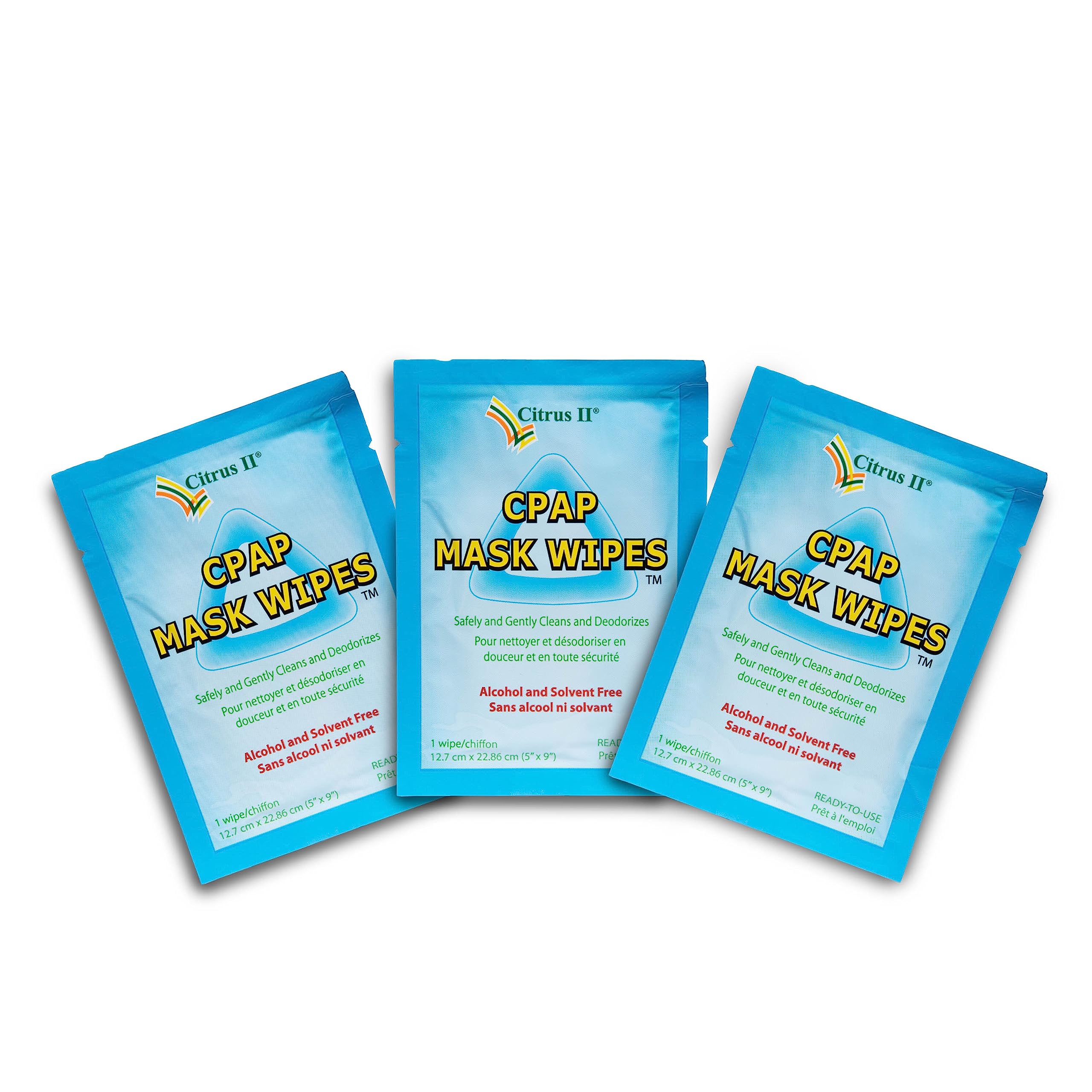 Travel CPAP Mask Wipes - 12 Count | Hypoallergenic Cleaning Wipes for CPAP Masks & Equipment | Perfect for Travel, Camping & Home Use