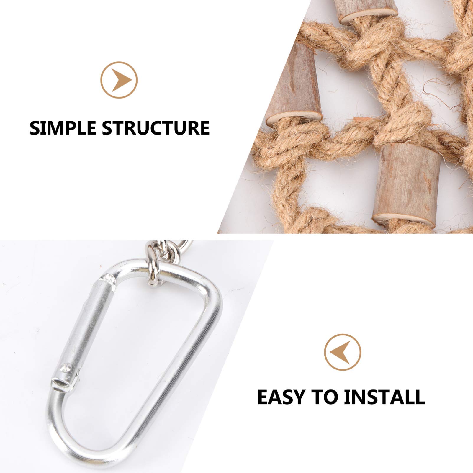 Balacoo 1pc Parrot Climbing & Chewing Toy - Durable Bite-Resistant Plaything for Pet Birds - Interactive Play & Exercise Toy for Parakeets, Cockatiels, Conures - Perfect for Cage Enrichment & Mental Stimulation
