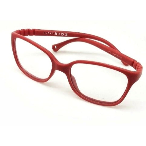 Trendy Kids Flexible Unbreakable Glasses with Blue Light Blocking Lenses 1302 - Perfect for Online Classes, Gaming & Screen Time Protection