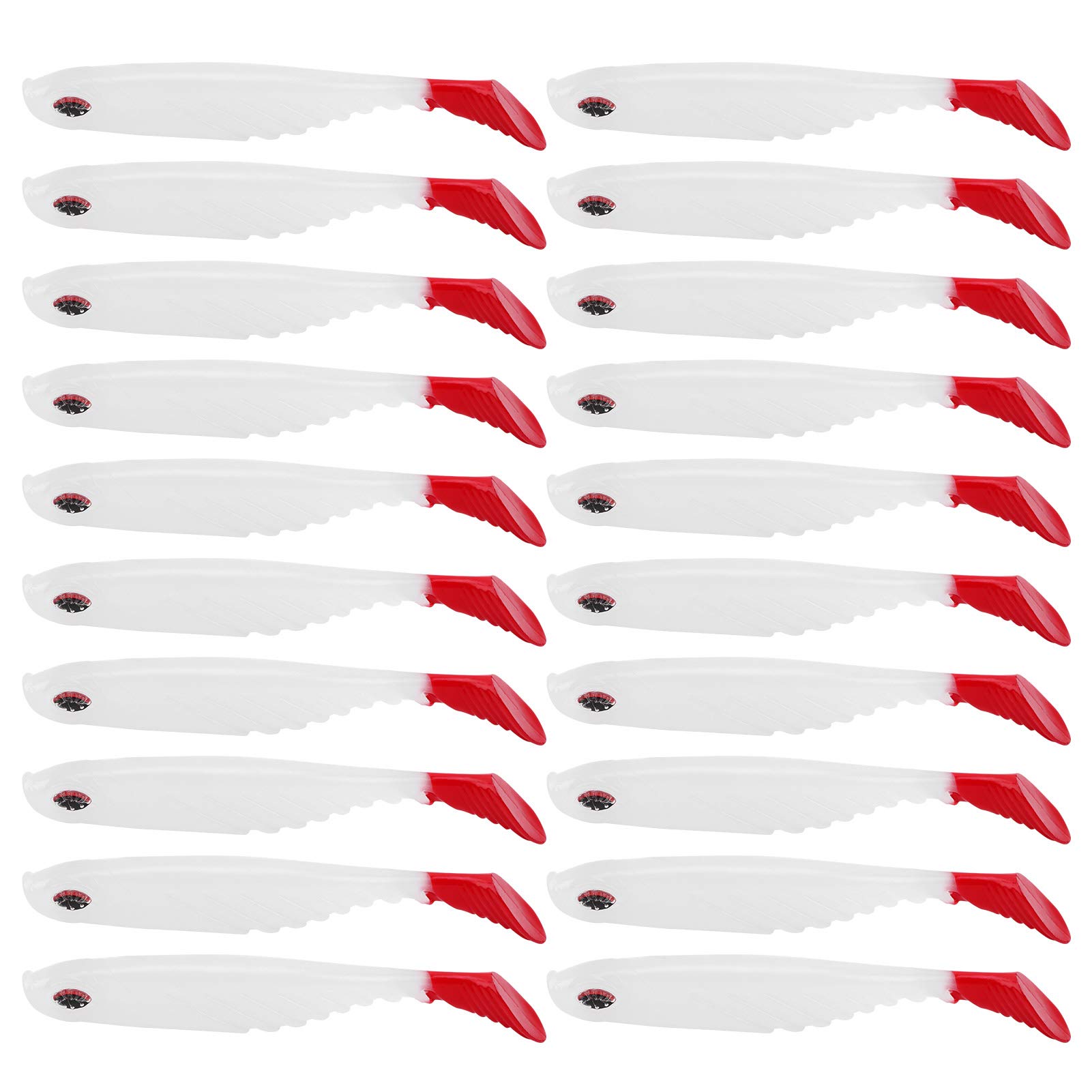 Premium Silica Gel Fishing Lures - Realistic Artificial Bait for Saltwater & Freshwater Fishing - Ideal for Bass, Trout, and Saltwater Game Fish - Perfect for Kayak Fishing, Shore Casting, and Boat Angling