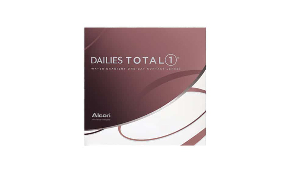 Dailies Total 1 Daily Disposable Contact Lenses - 90 Pack (3 Month Supply) | Ultra-Hydrating for All-Day Comfort | Perfect for Work, Travel & Active Lifestyles