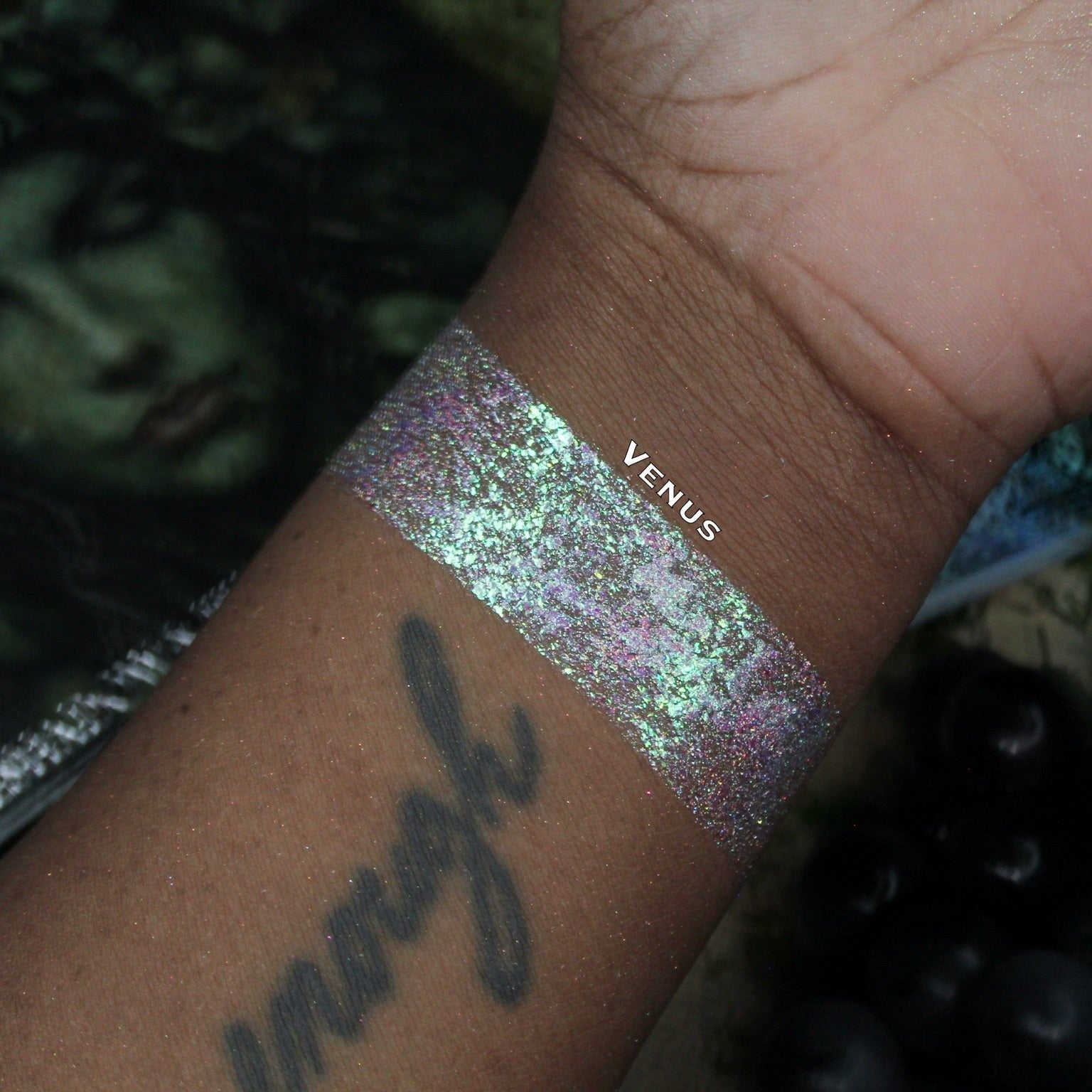 Venus Euphoric Holo Liquid Eyeshadow - Long Lasting Shimmer & Glitter Eye Makeup for Party, Night Out, and Special Occasions
