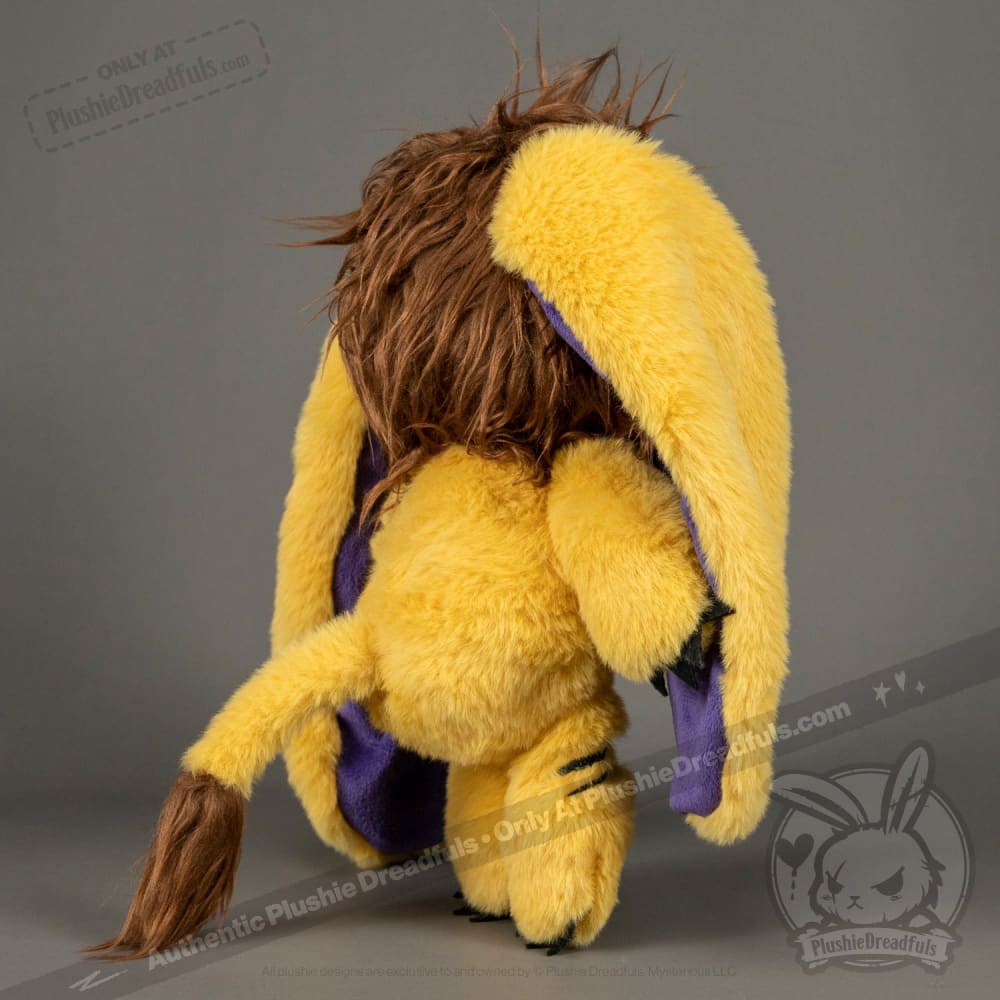 Plushie Dreadfuls Leo Rabbit Stuffed Animal - Soft Cuddly Toy for Kids, Autism Comfort & Anxiety Relief | Perfect Gift for Birthdays, Bedtime & Emotional Support