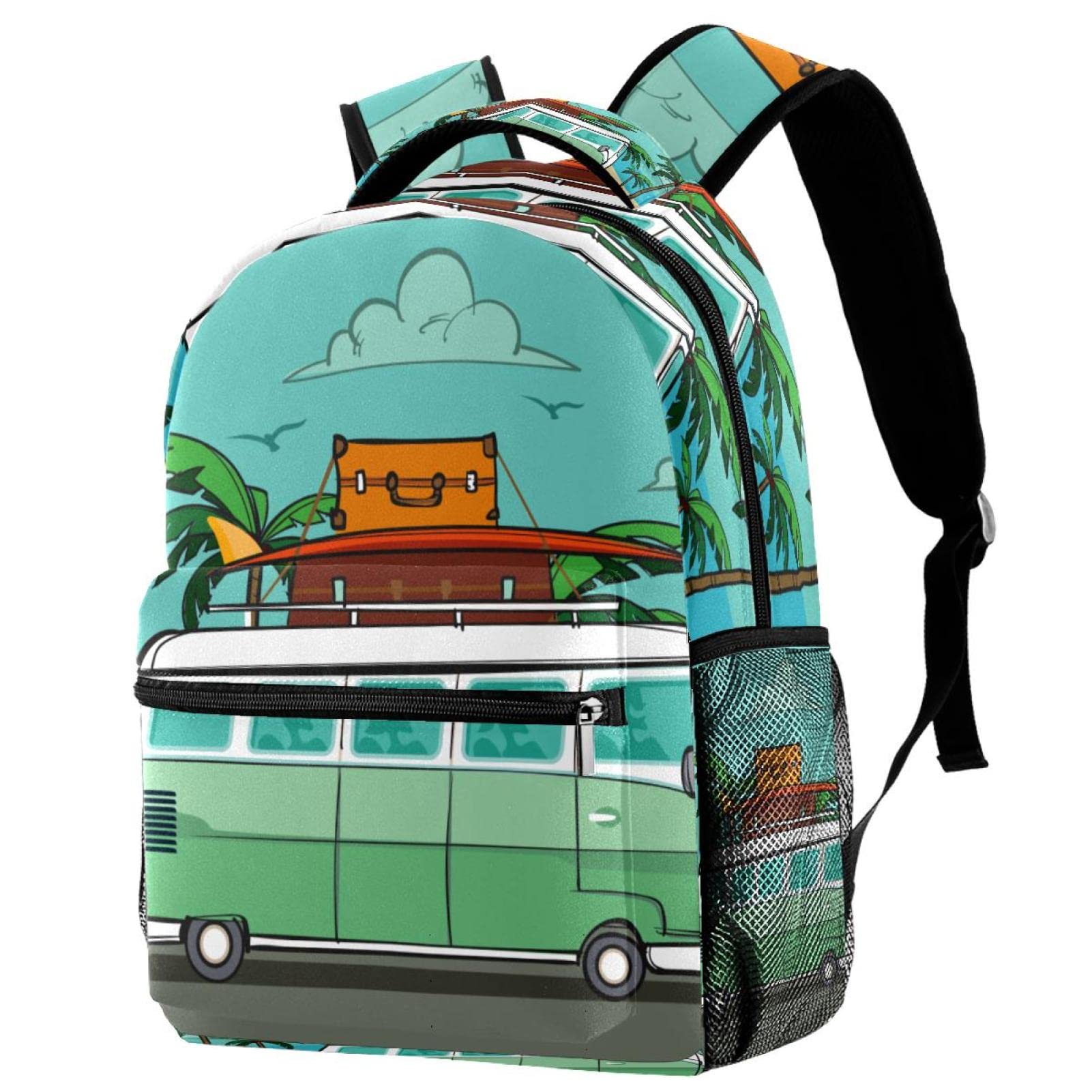 Waterproof Travel Backpack for Beach, College & School - Lightweight Shoulder Bag with USB Charging Port - Perfect for Students, Hiking, Camping & Daily Commute