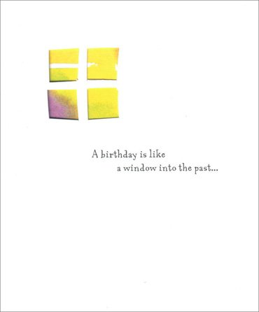 Personalized Birthday Window Card - Unique Greeting Card for Birthdays, Anniversaries & Special Occasions | Perfect for Home Decor, Party Favors & Gift Giving