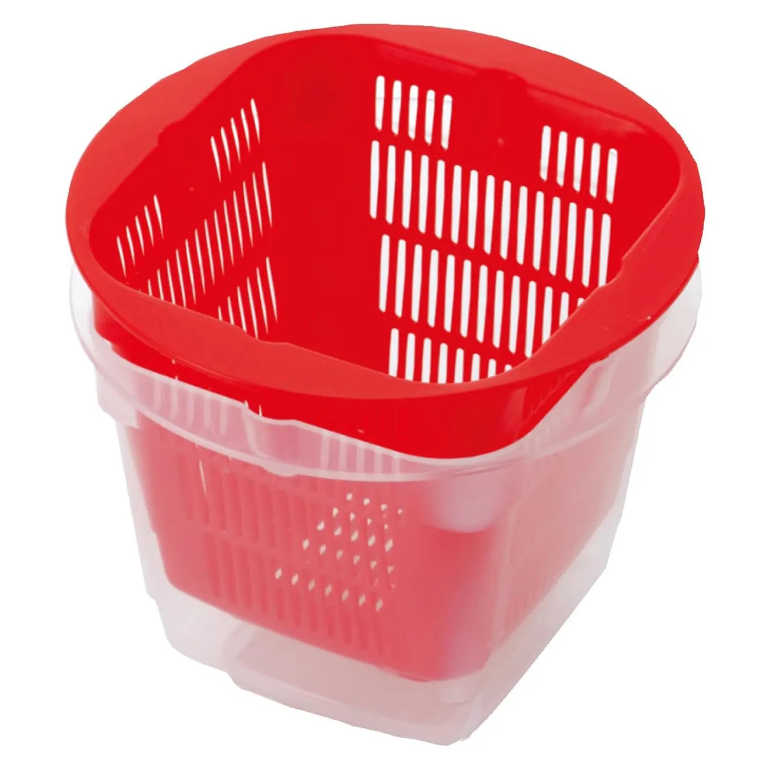Akebono Premium Polypropylene Colander with Container - Durable Kitchen Strainer for Pasta, Vegetables & Fruits - Ideal for Cooking, Meal Prep & Healthy Eating