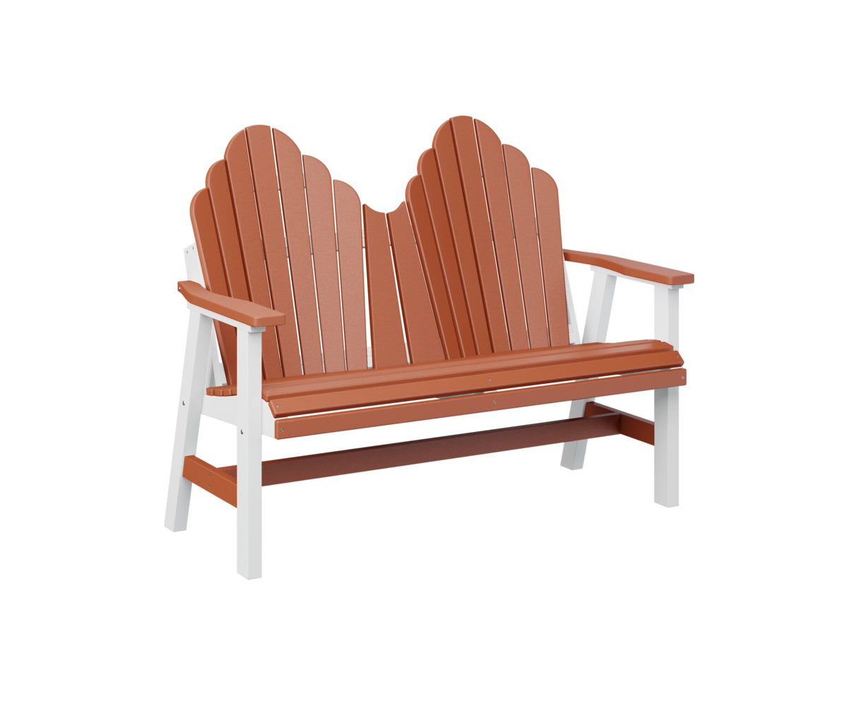 Berlin Gardens Cozi Back Loveseat - Outdoor Patio Furniture Set with Cushions, Weather-Resistant & Comfortable for Garden, Deck, Poolside Relaxation