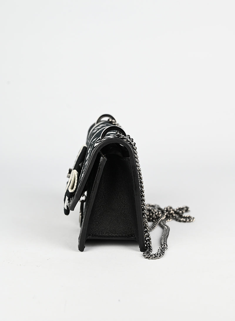 Jimmy Choo I Want Choo Black Crossbody Bag for Women - Elegant Shoulder Purse for Evening Parties, Date Nights & Special Occasions