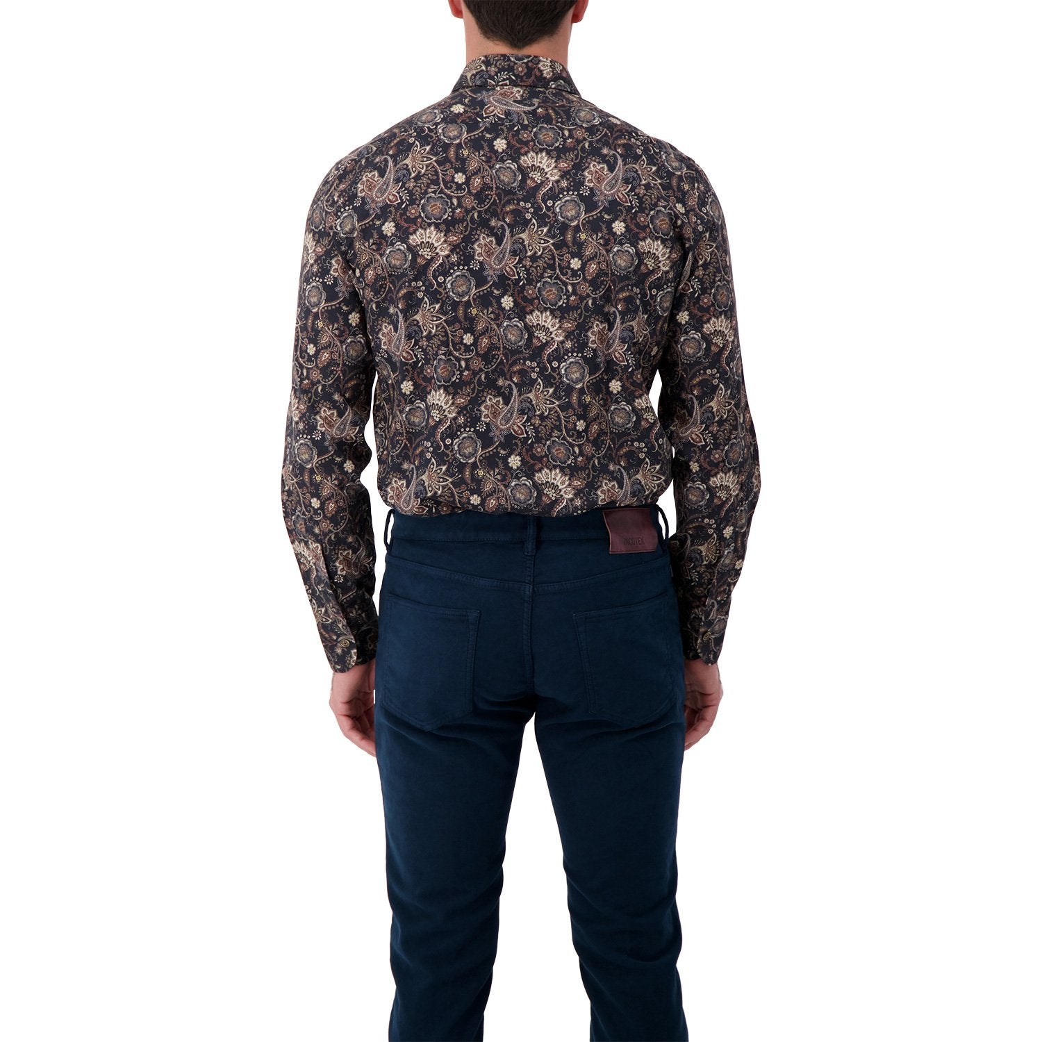 Barba Napoli Multicolor DandyLife Shirt for Men - Stylish Casual Button Down Shirt for Office, Party & Date Night