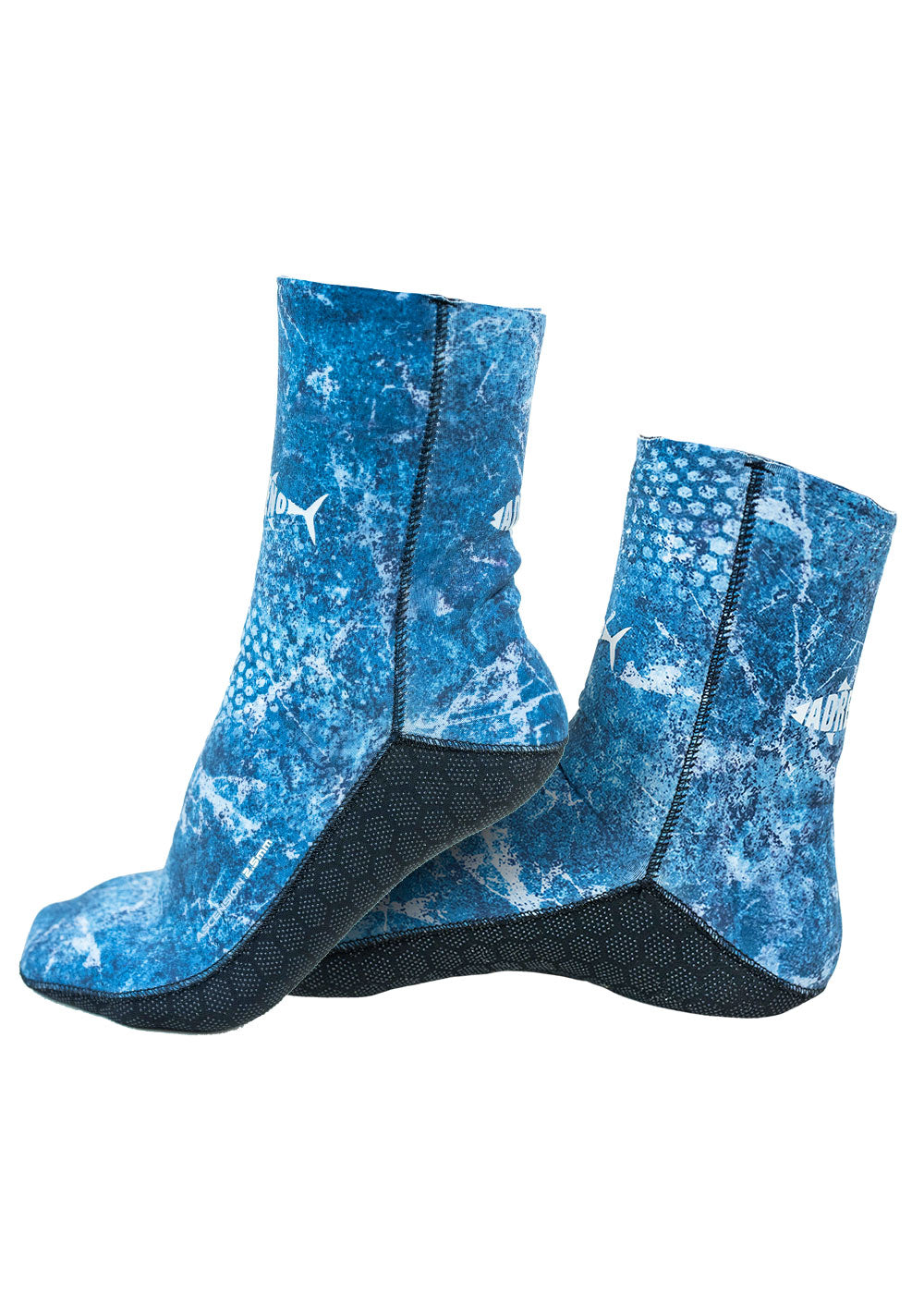 Adreno Ascension 2.5mm Neoprene Diving Socks for Men & Women - Warm Waterproof Scuba Socks for Snorkeling, Surfing and Water Sports