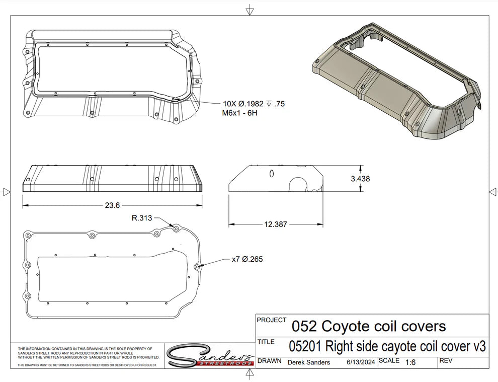 Custom Gen 3 Coyote Coil Covers - Premium Car Engine Protection for Off-Road & Performance Vehicles | Perfect for Jeep, Truck & SUV Modifications