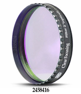 Baader Planetarium 2 Clear Focusing Filter FC 2 - High-Quality Telescope Filter for Astrophotography & Stargazing - Perfect for Astronomy Enthusiasts & Night Sky Observation