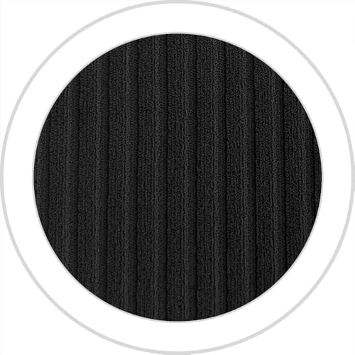 Black Ribbed