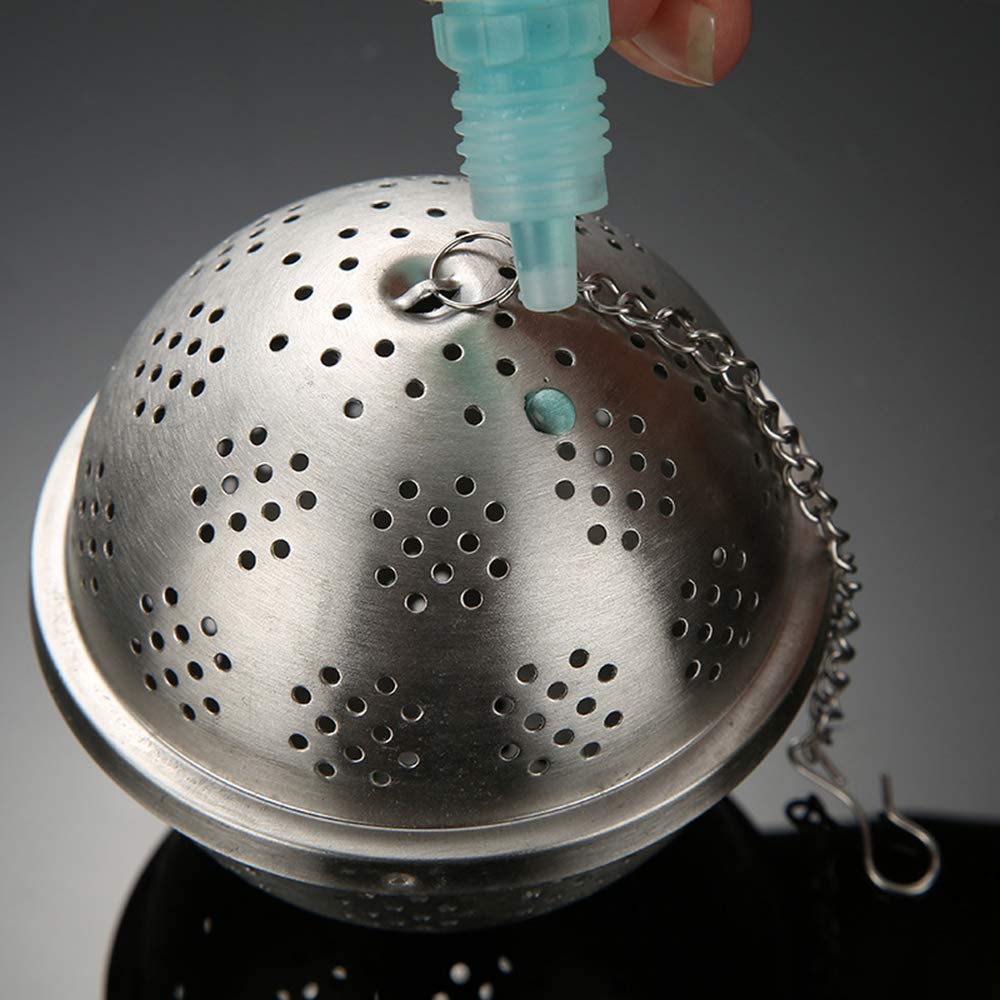 Premium Stainless Steel Tea Infuser Ball - 7.5CM Loose Leaf Tea Strainer for Tea, Soup & Seasoning | Perfect for Home, Office & Camping Use
