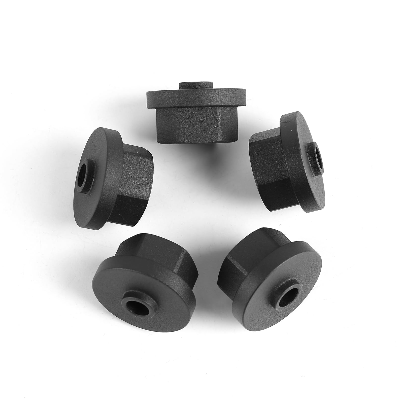 24-Piece Hex Cap Nut Set - Outdoor Hex-Head Washer & Screw Hardware Kit - Durable Fasteners for Furniture, Machinery & DIY Projects - Perfect for Home Improvement, Automotive Repair & Construction Use
