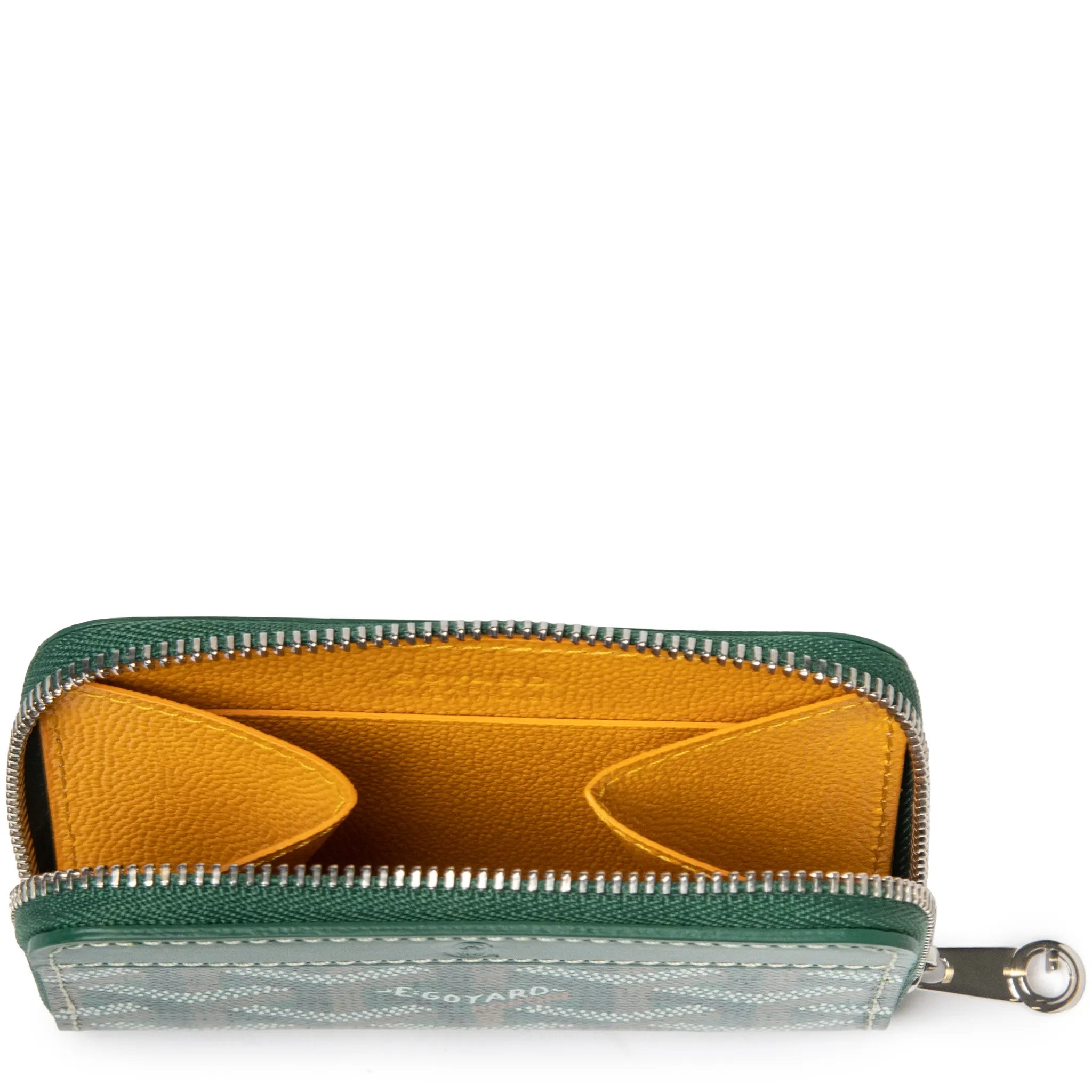 Goyard Matignon Green Mini Wallet for Women - Compact Luxury Card Holder & Cash Organizer - Perfect for Everyday Use, Travel, and Gifts