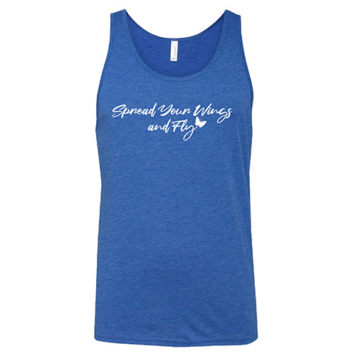Spread Your Wings And Fly Graphic T-Shirt - Unisex Cotton Tee for Men & Women - Perfect for Casual Wear, Travel & Inspirational Outfits