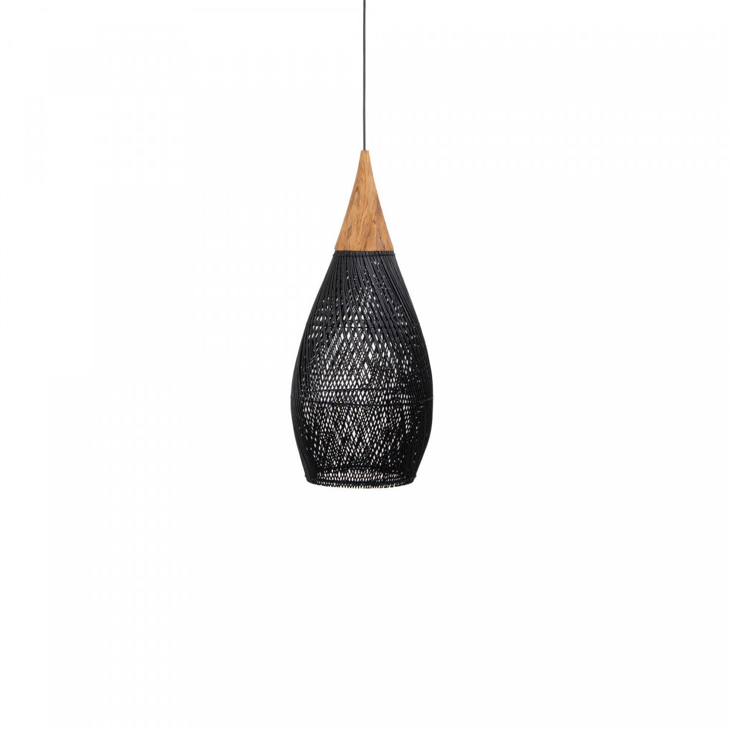 Bayan Horn Pendant Necklace - Large Black Tribal Jewelry for Women - Perfect for Boho Fashion, Festivals & Everyday Wear