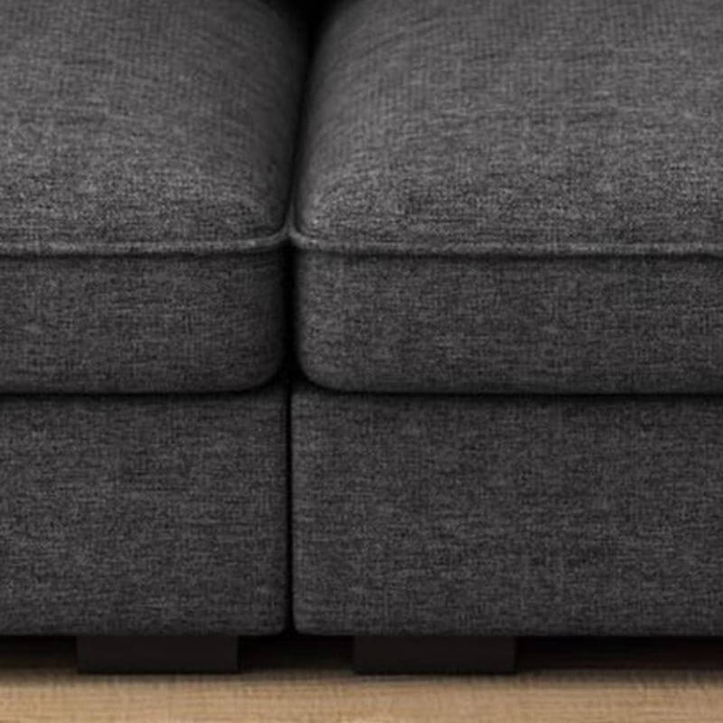 Modern L-Shaped Upholstered Recliner Sofa in Olive Green, Oatmeal & Midnight Black - Right Facing Sectional Couch for Living Room, Home Theater & Family Room Relaxation