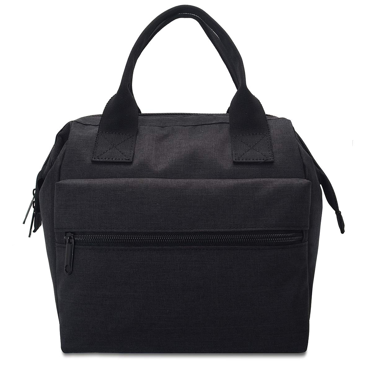 Fawziya Insulated Lunch Bags for Women - 7L Bento Lunch Box, Leakproof & Thermal, Perfect for Work, School & Picnics - Black